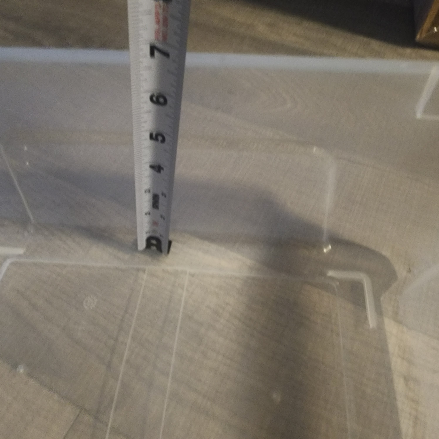 New! 4×Clear Plastic Storage Container with Lid - photo 4