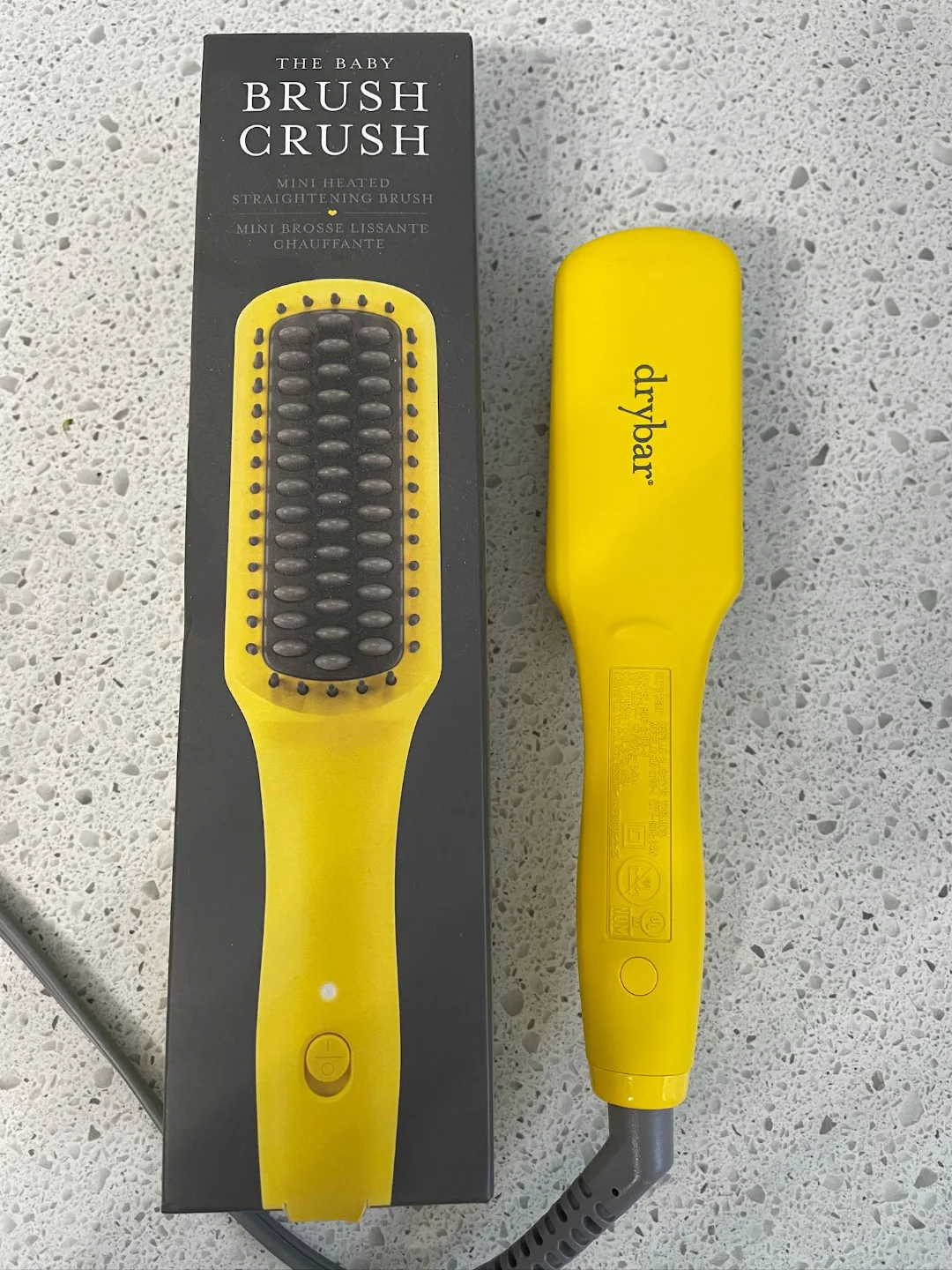 Drybar The Baby Brush Crush Mini Heated Straightening Brush image indicator(2)