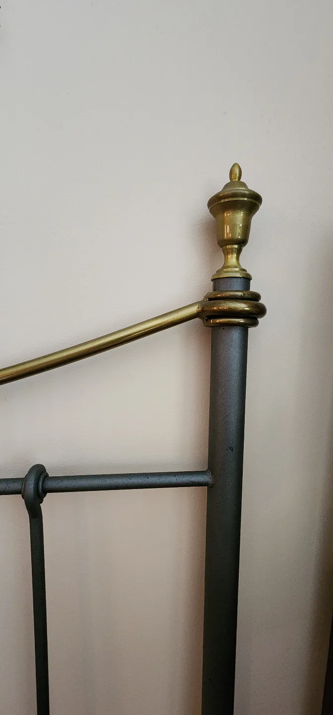 ❤️ Queen Wrought Iron Headboard & Footboard image indicator(2)