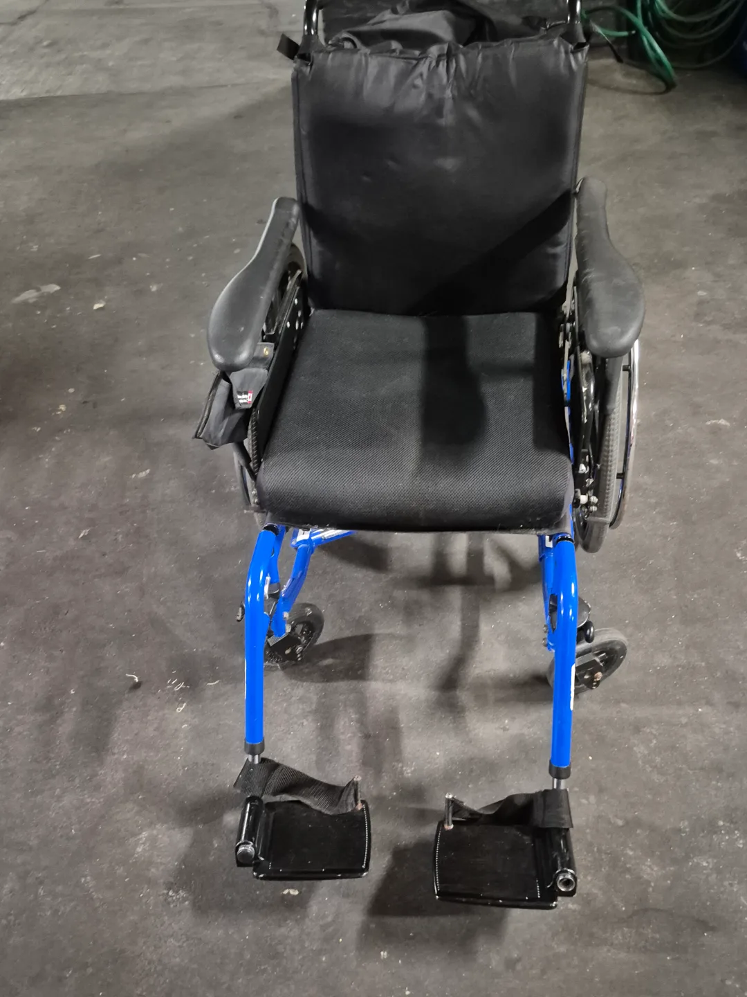 Manual Wheelchair - Blue Frame