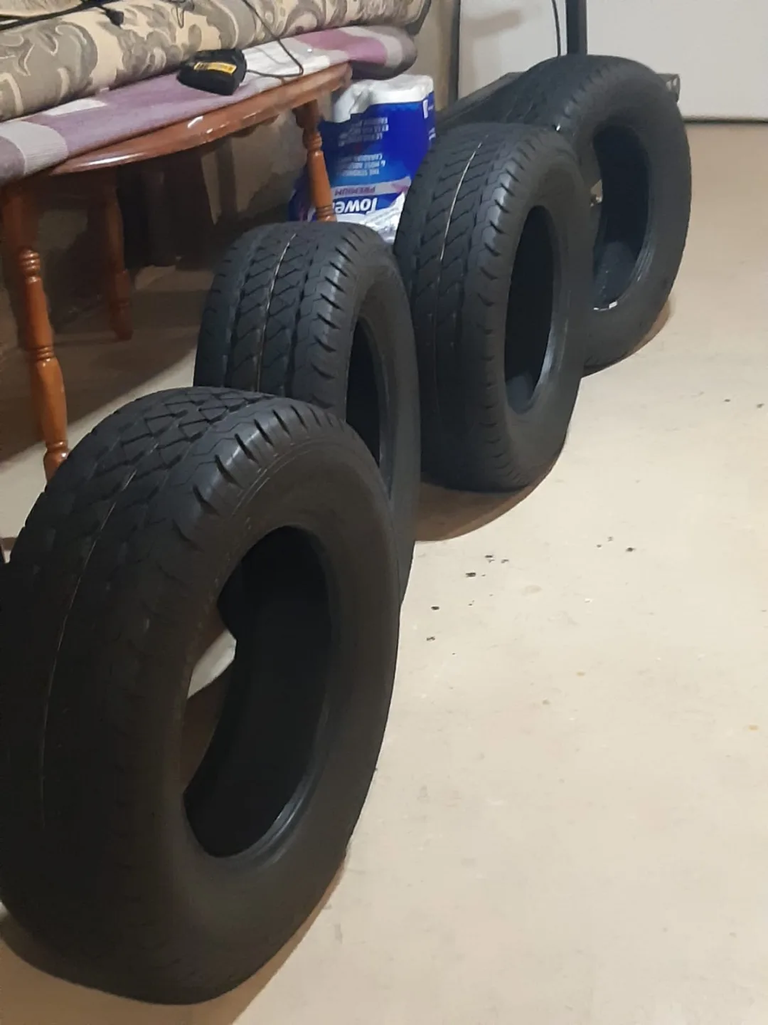 Set of 5 Powertrac Trailer Tires thumbnail