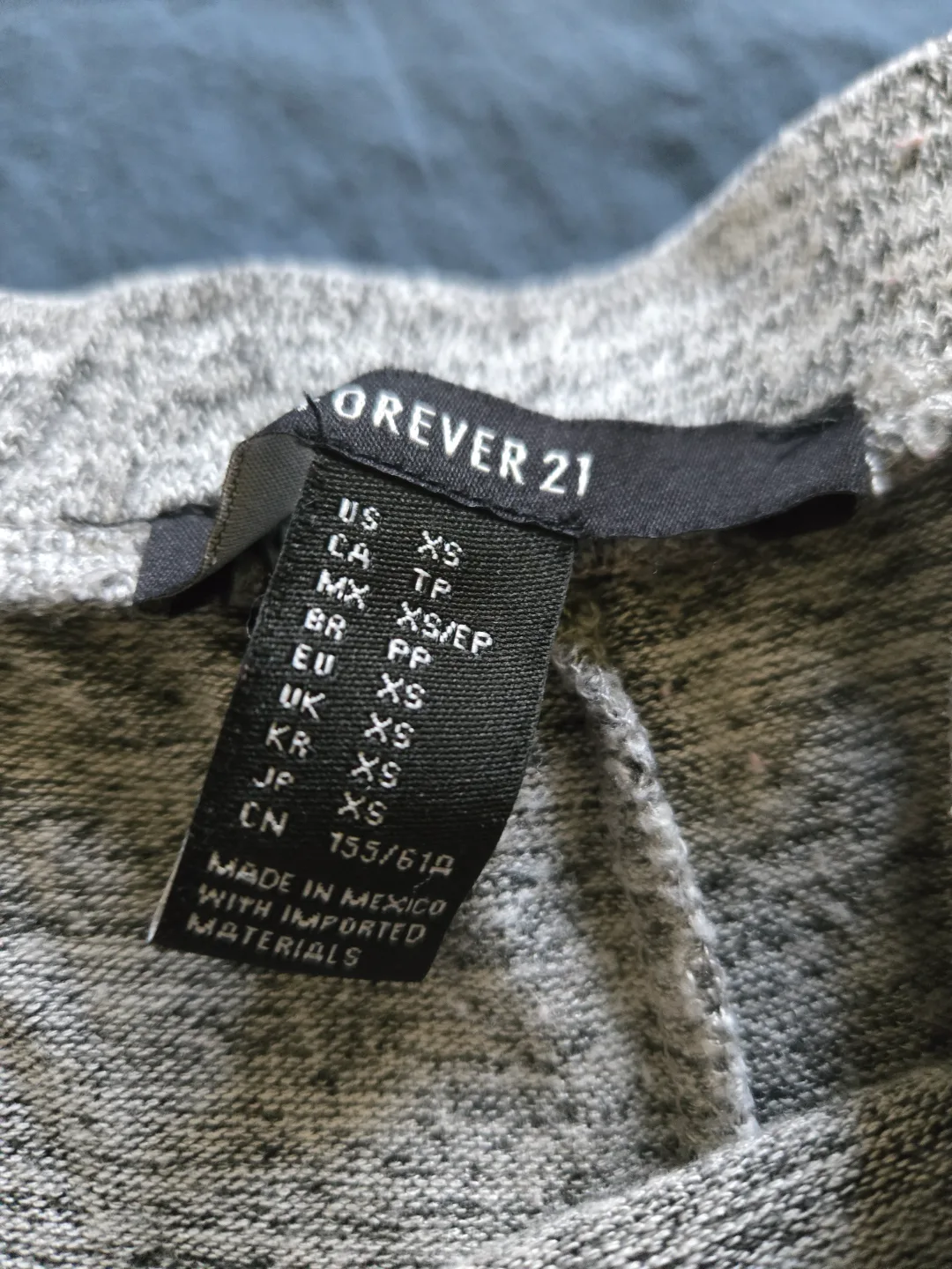 Forever 21 Grey Skater Skirt - Size XS image indicator(2)