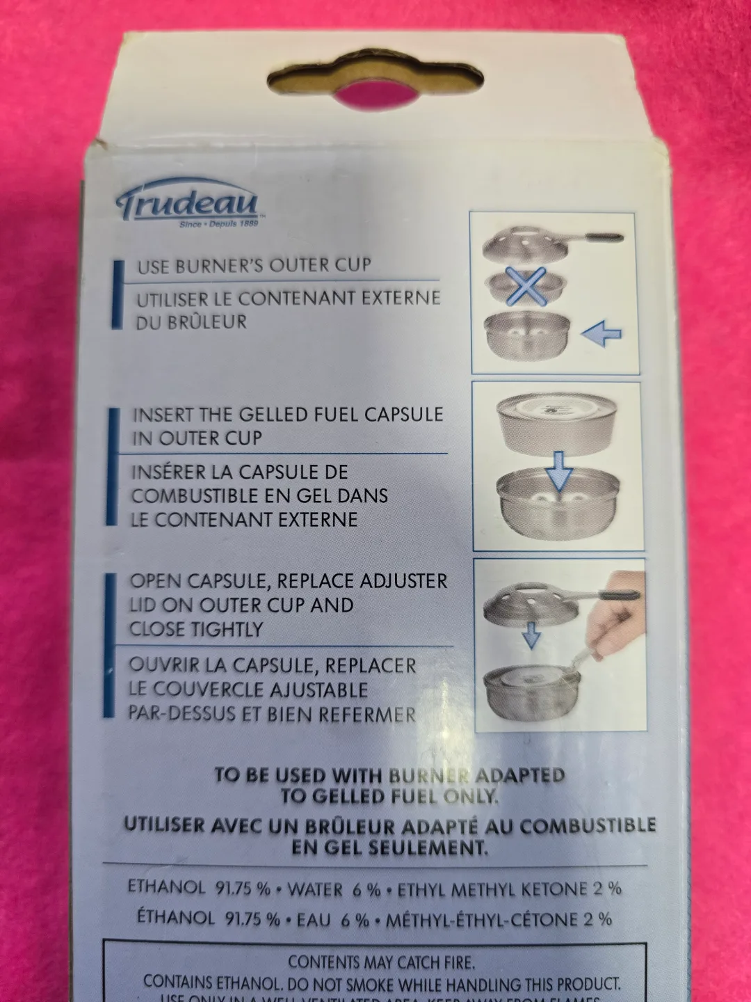 Trudeau Gelled Fuel Capsules for Fondue image indicator(2)