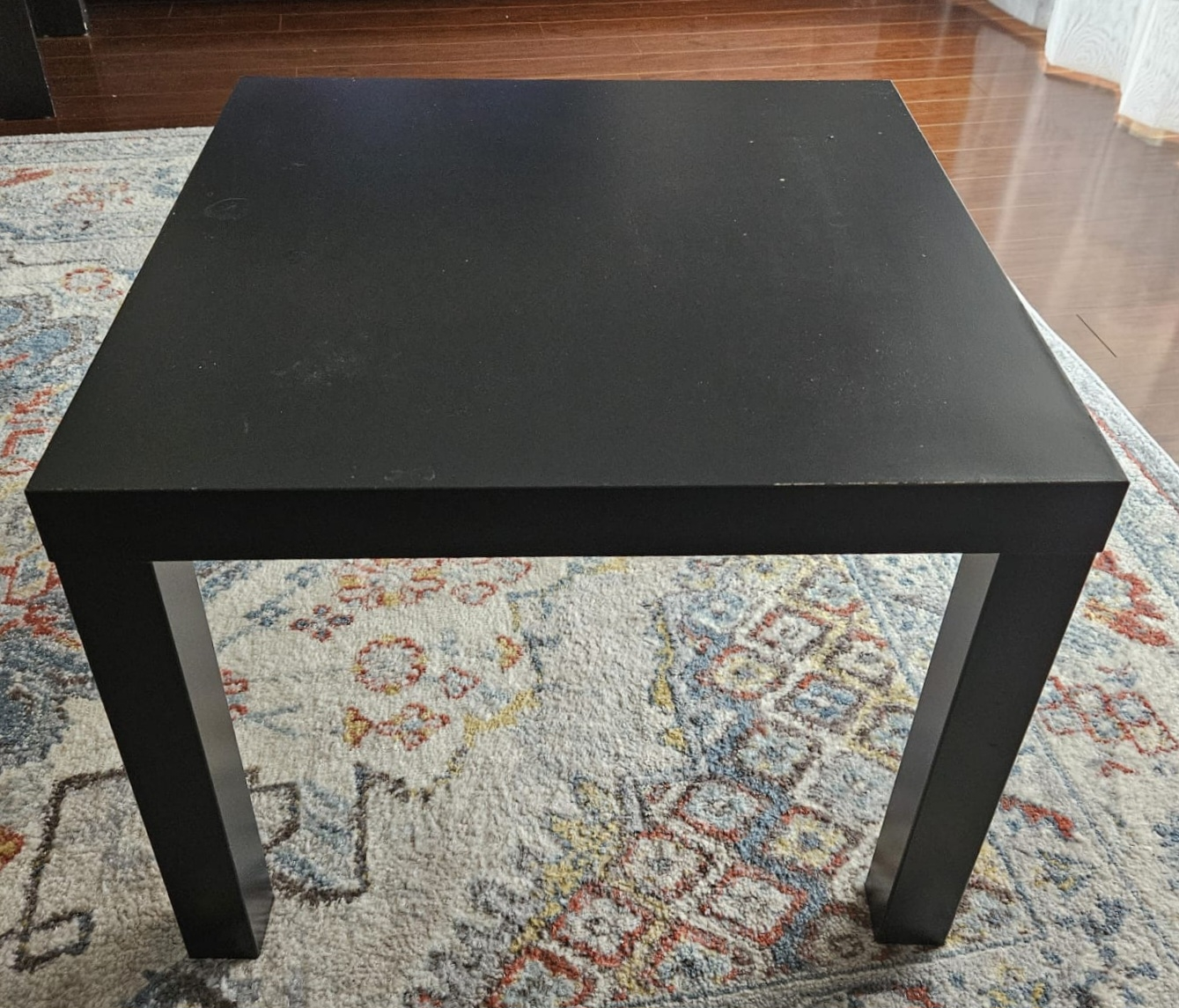 Black Square Coffee Table
