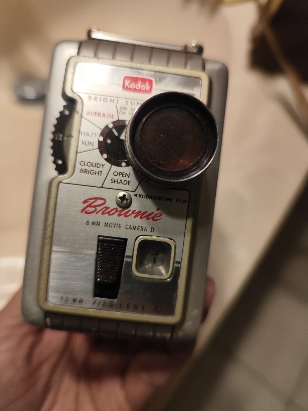 Vintage Kodak Brownie 8 Movie Camera with Case