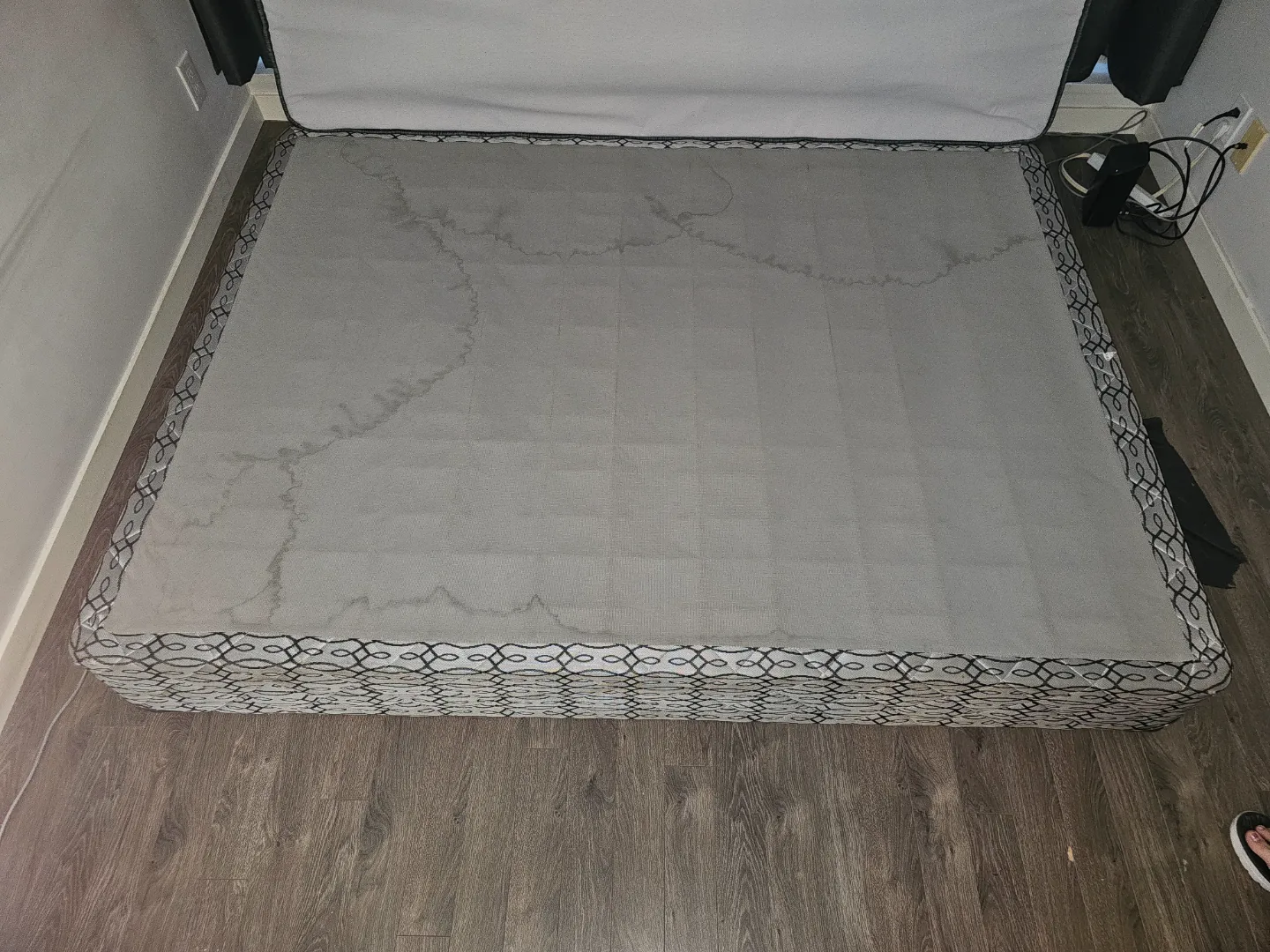 Queen Boxspring with Minor Stains thumbnail