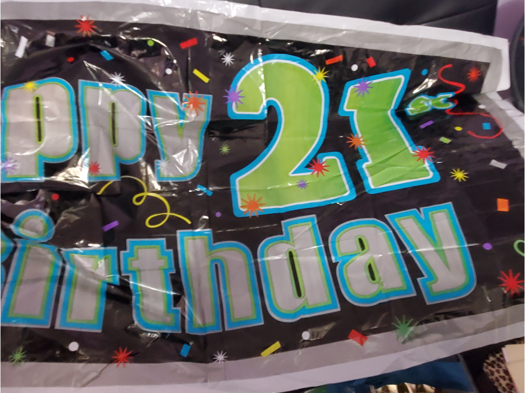 Happy 21st Birthday Banner - photo 3