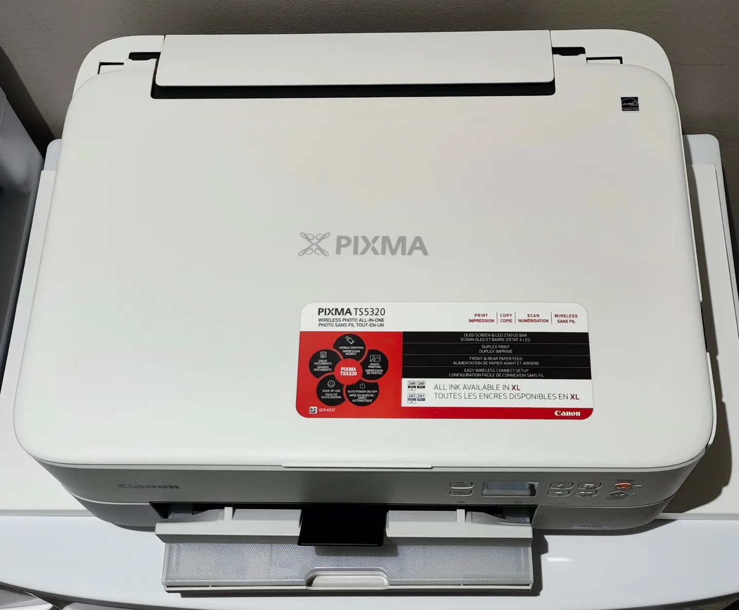 Canon PIXMA TS5320 Wireless Printer with Cartridge Refill Kit thumbnail