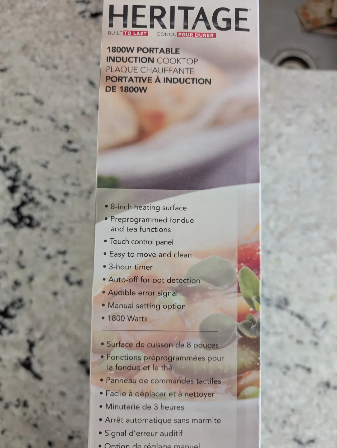 Heritage 1800W Portable Induction Cooktop image indicator(3)