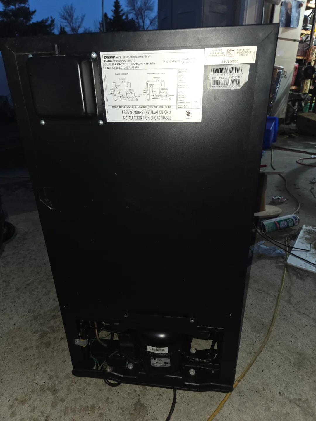 Danby Wine Cooler - DWC108BL image indicator(5)