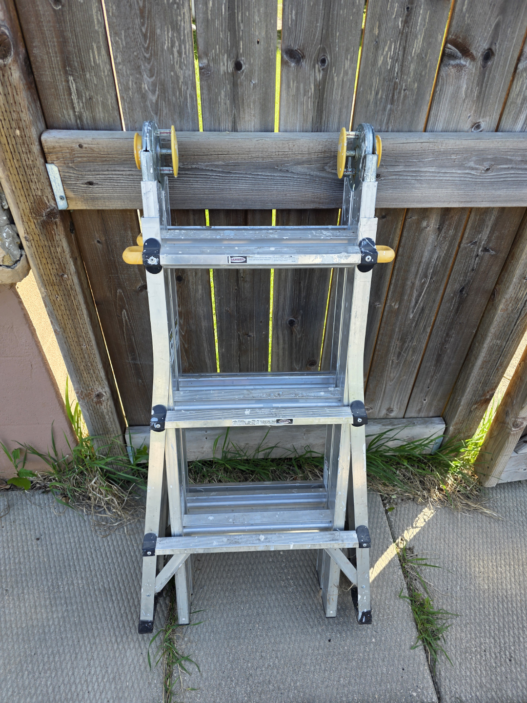 Used Werner 6-foot Folding Ladder