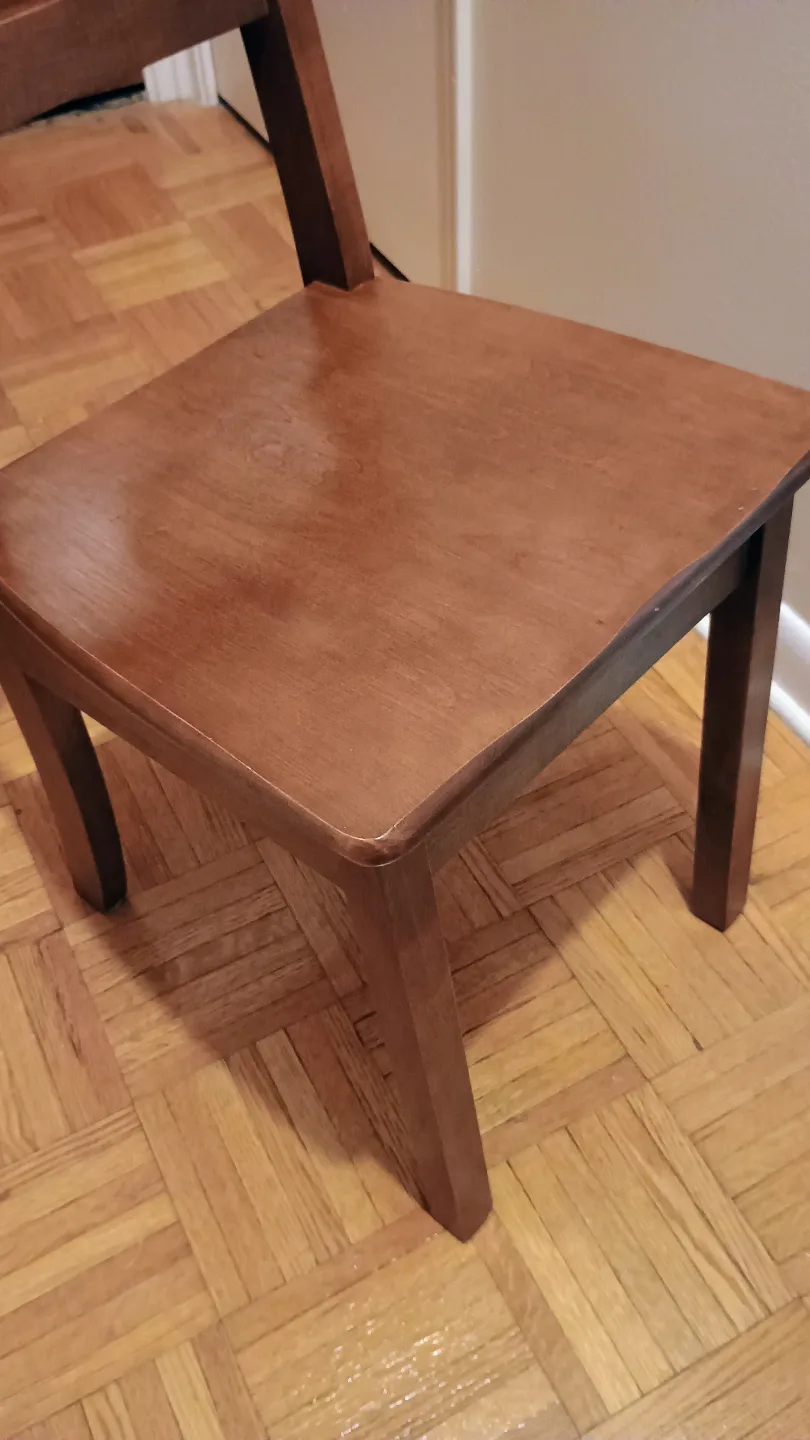 Solid Wood Desk Chair image indicator(3)