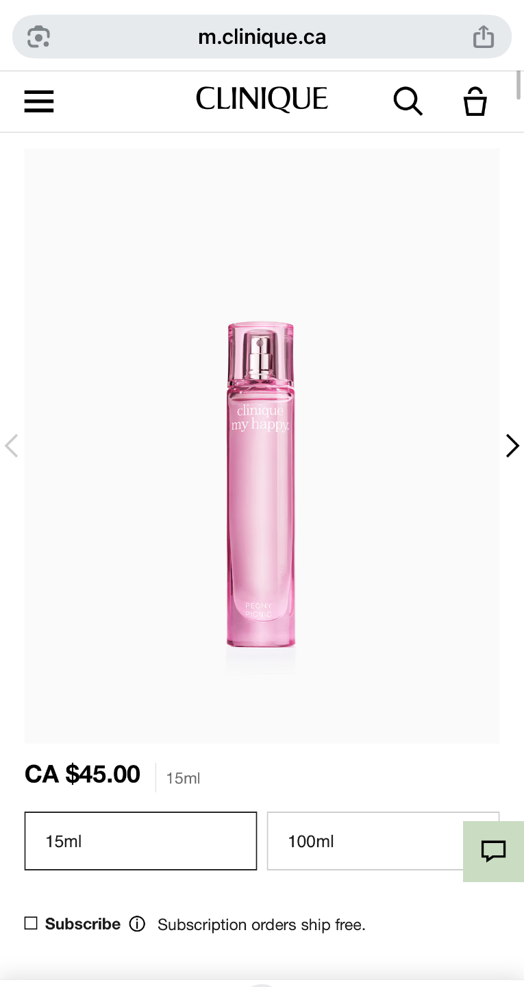 Clinique my happy. Cocoa & Cashmere Eau de Parfum 15ml - photo 2