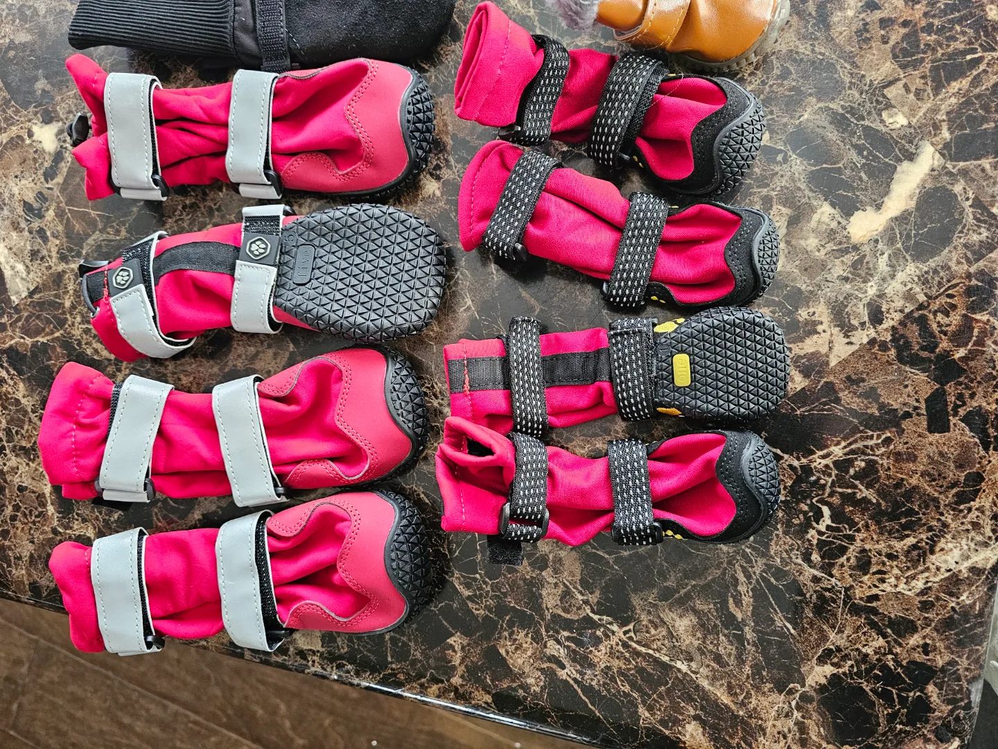 (New) Dog Boots size in pictures (price between $15 to $25) image indicator(2)
