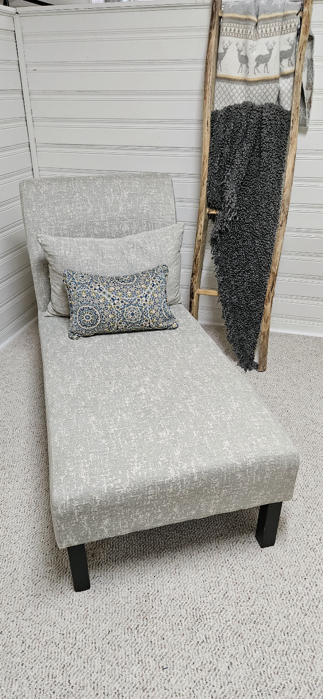 Grey Chaise Lounge