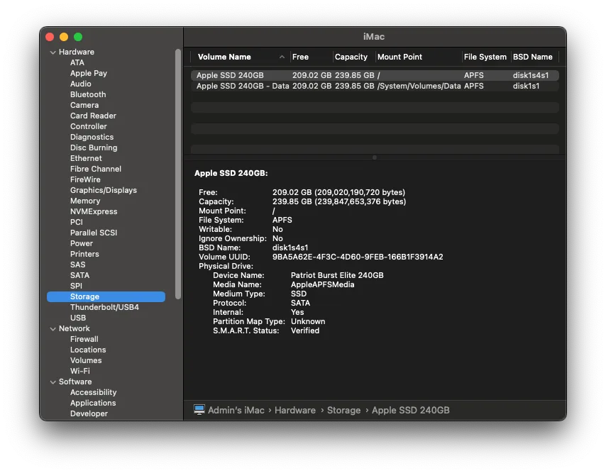 21.5" iMac, 2.7 GHz i5, 8gb, 240gb SSD, MacOS Sequoia Latest image indicator(9)