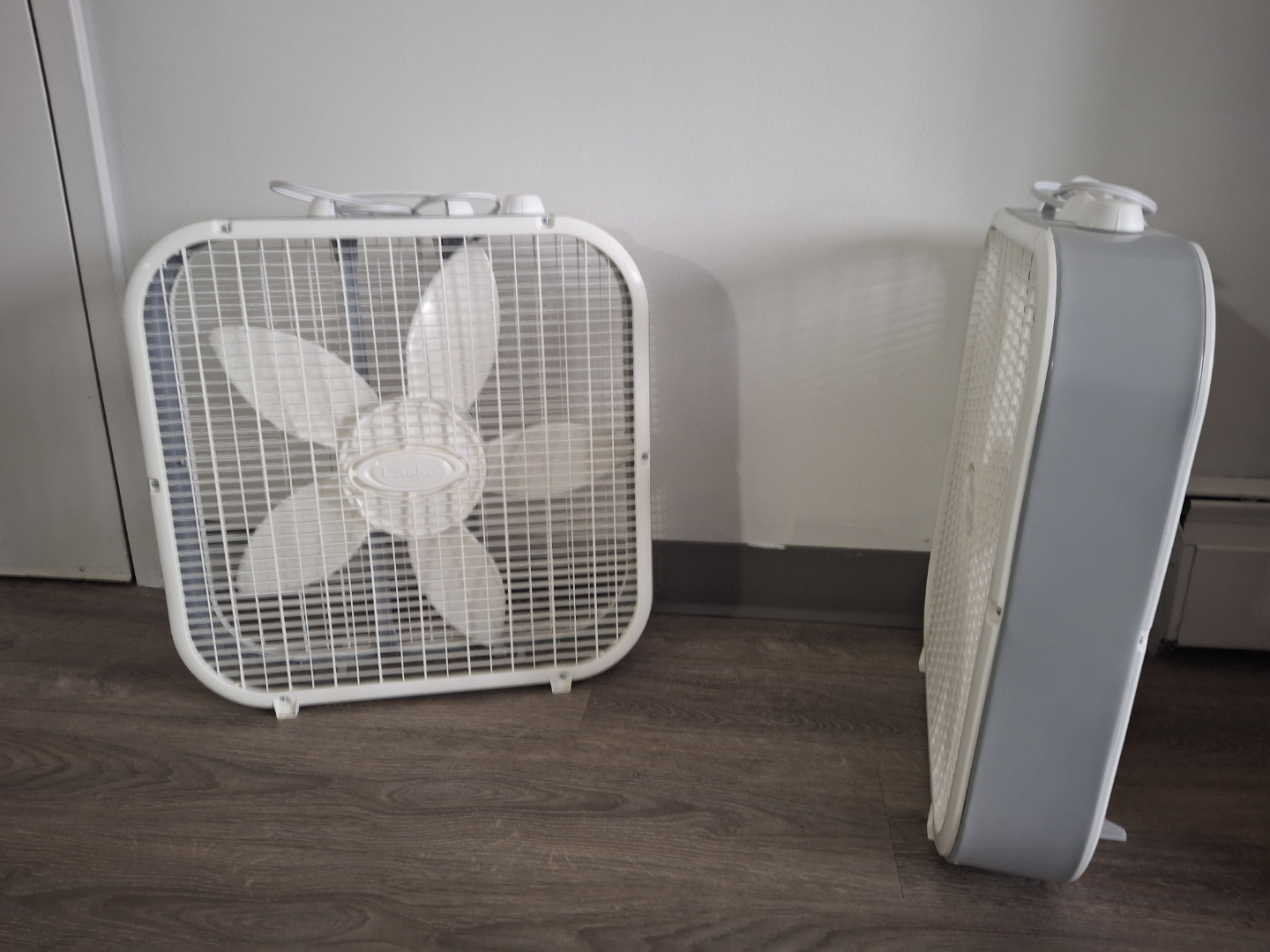 Two Lasko Box Fans - photo 2