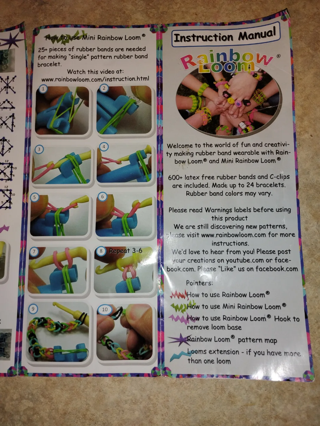 Rainbow Loom Kit with Bands and Accessories thumbnail