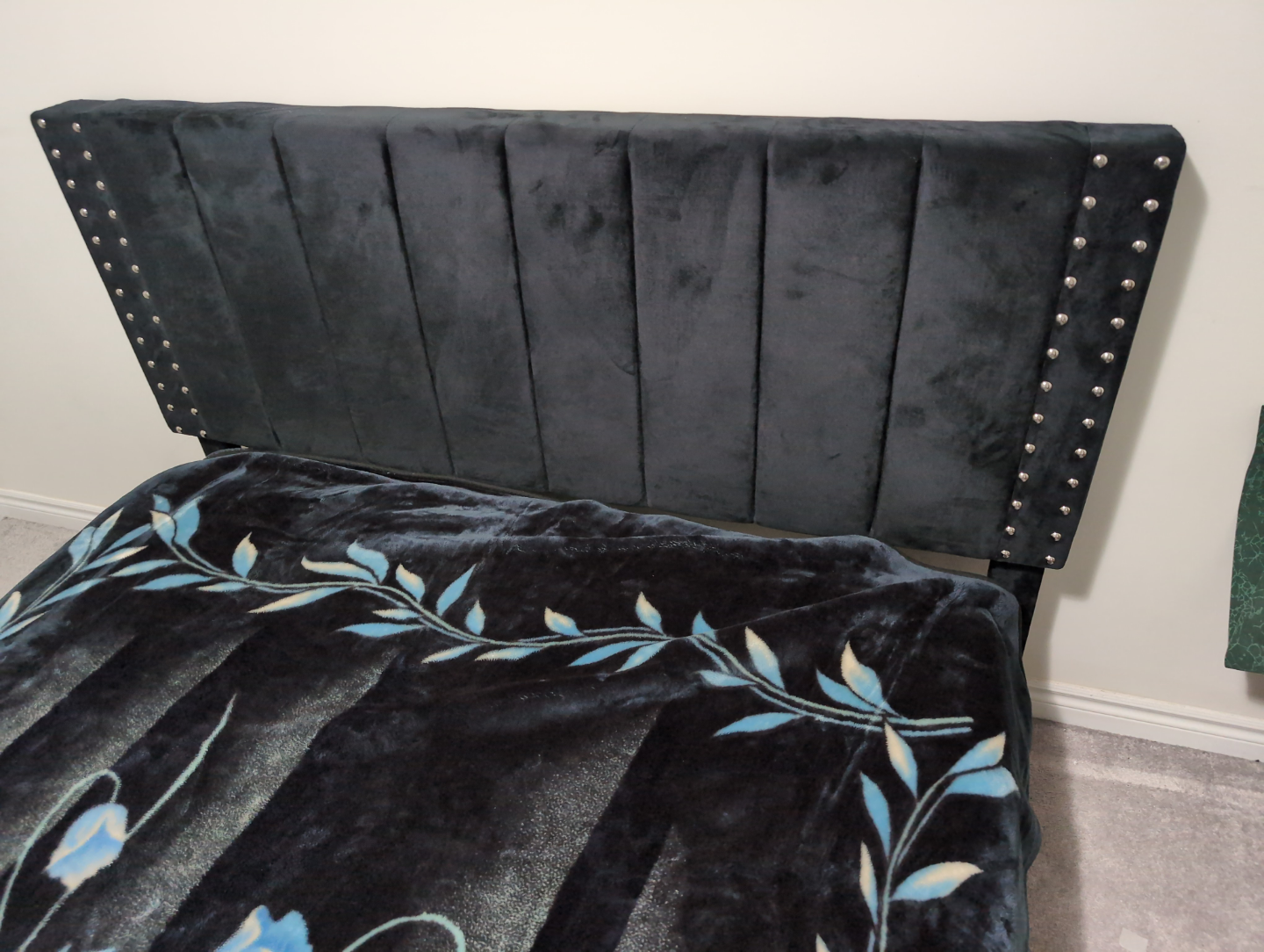 Queen bed frame  with slats