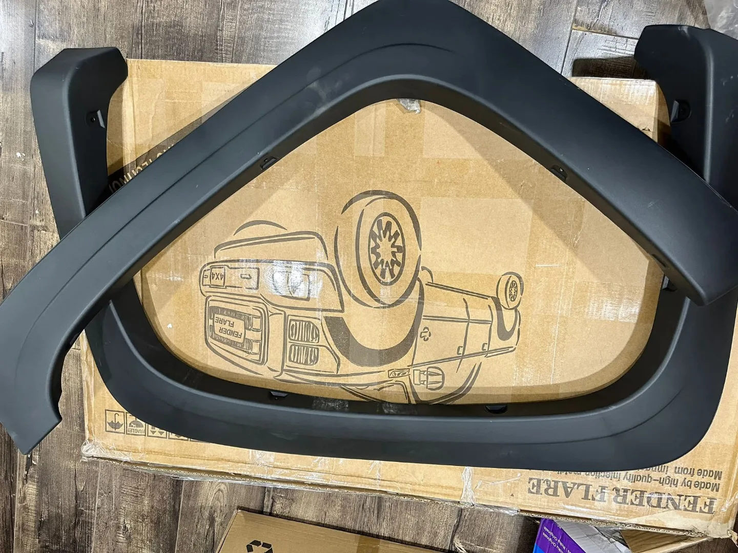 New! Black Fender Flares for Silverado image indicator(2)