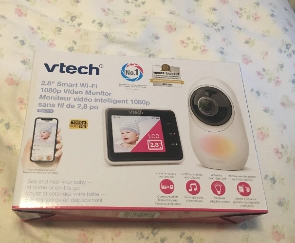 VTech 2.8" Smart Wi-Fi 1080p Video Baby Monitor