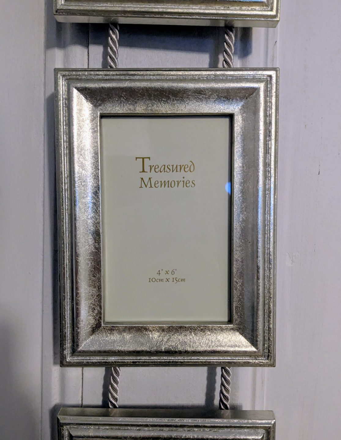 Triple Photo Frame with Tassels - photo 2