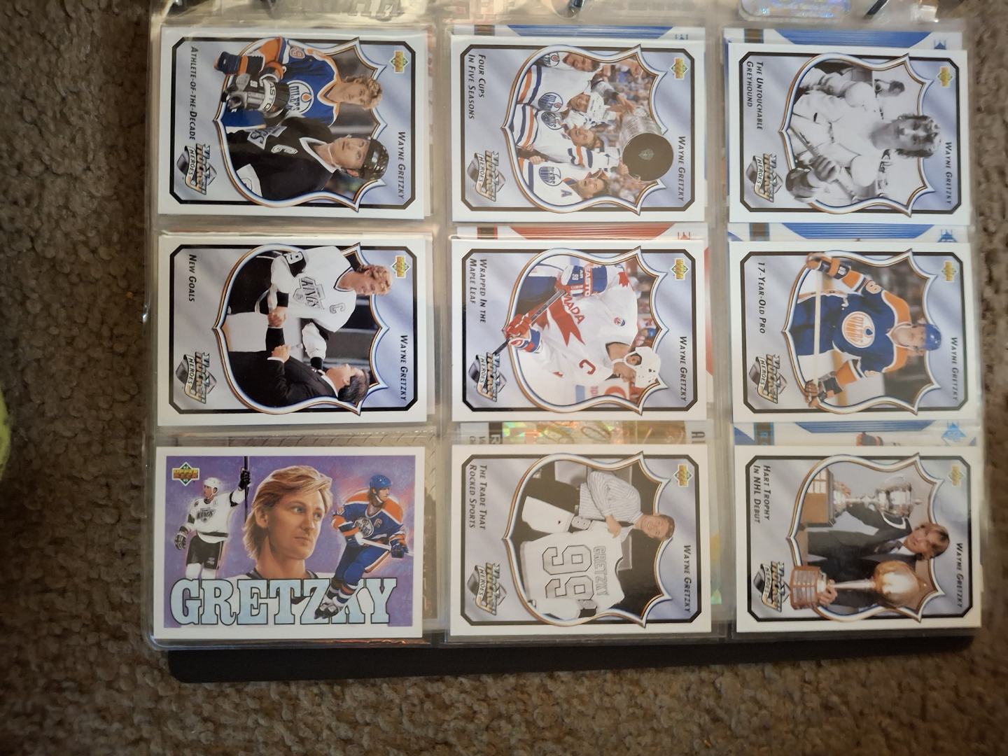 Collection of Hockey Cards - Edmonton Oilers Binder! - photo 2