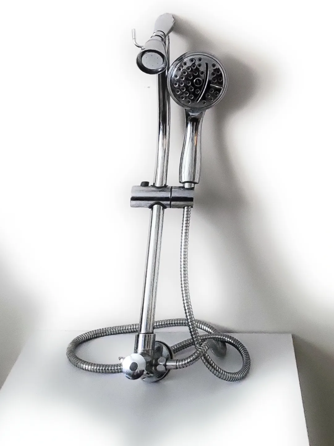 Chrome Shower Faucet Set with Handheld Shower Head image indicator(5)