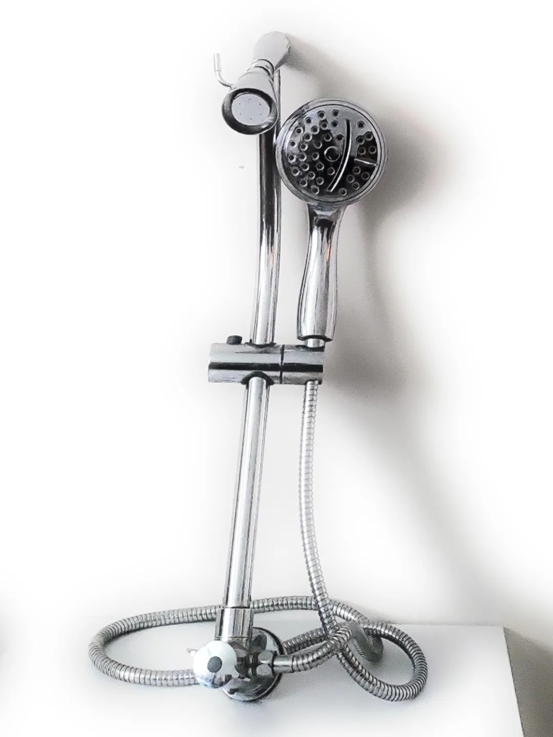 Chrome Shower Faucet Set with Handheld Shower Head image indicator(6)