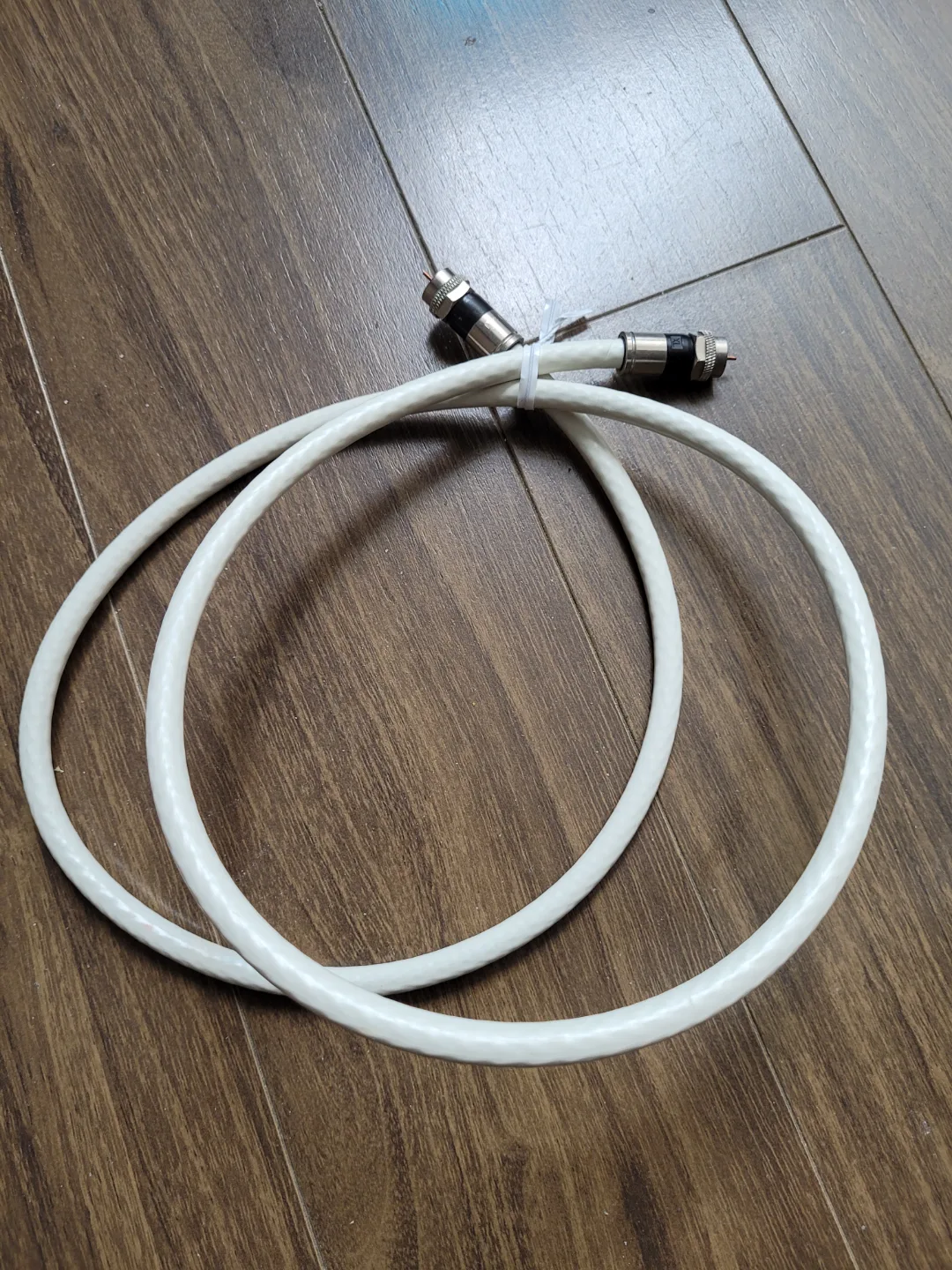 White Coaxial Cable thumbnail