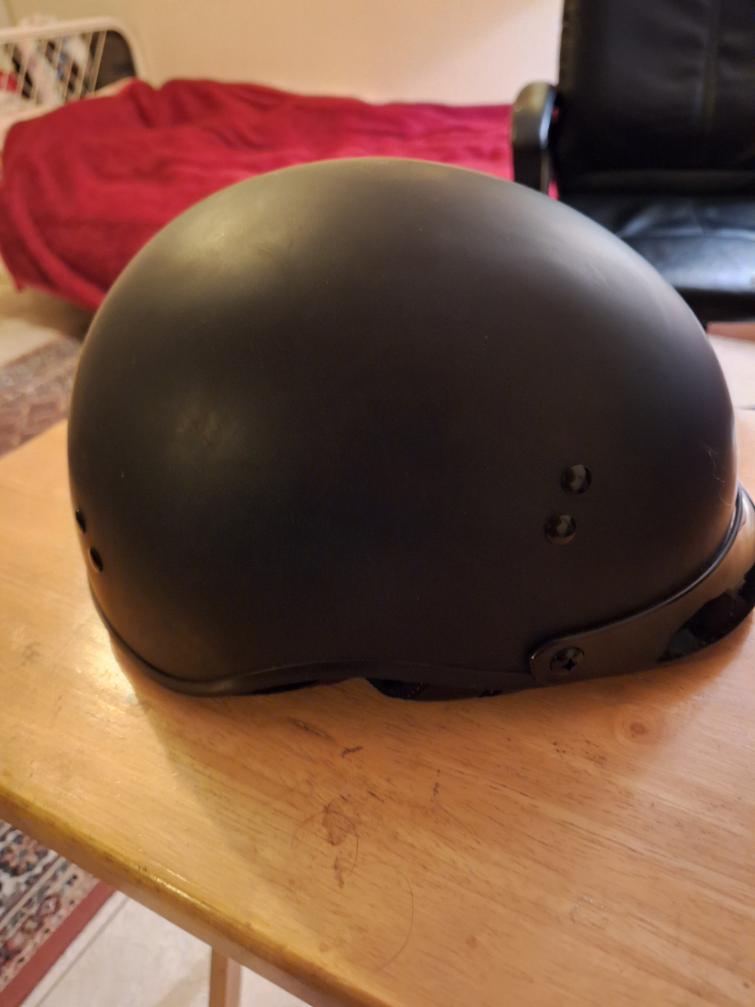 EXO DOT Approved Half Helmet - Black - photo 5