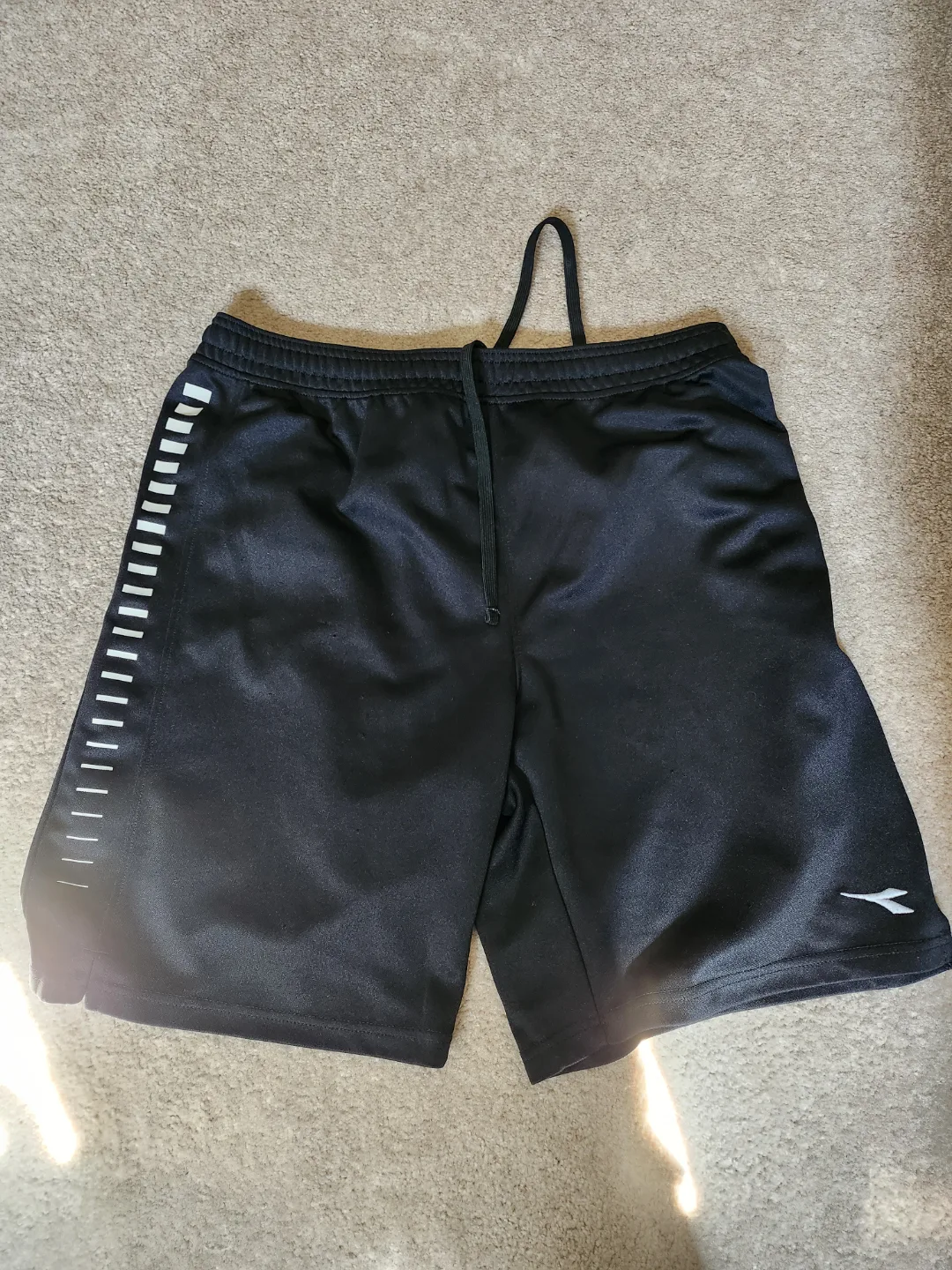 Diadora Men's Black Athletic Shorts thumbnail