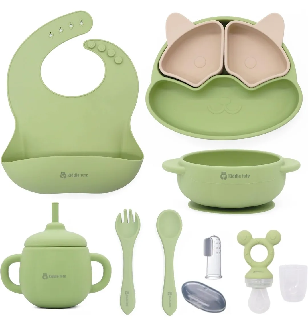 Baby Self-Feeding Set 10pcs thumbnail