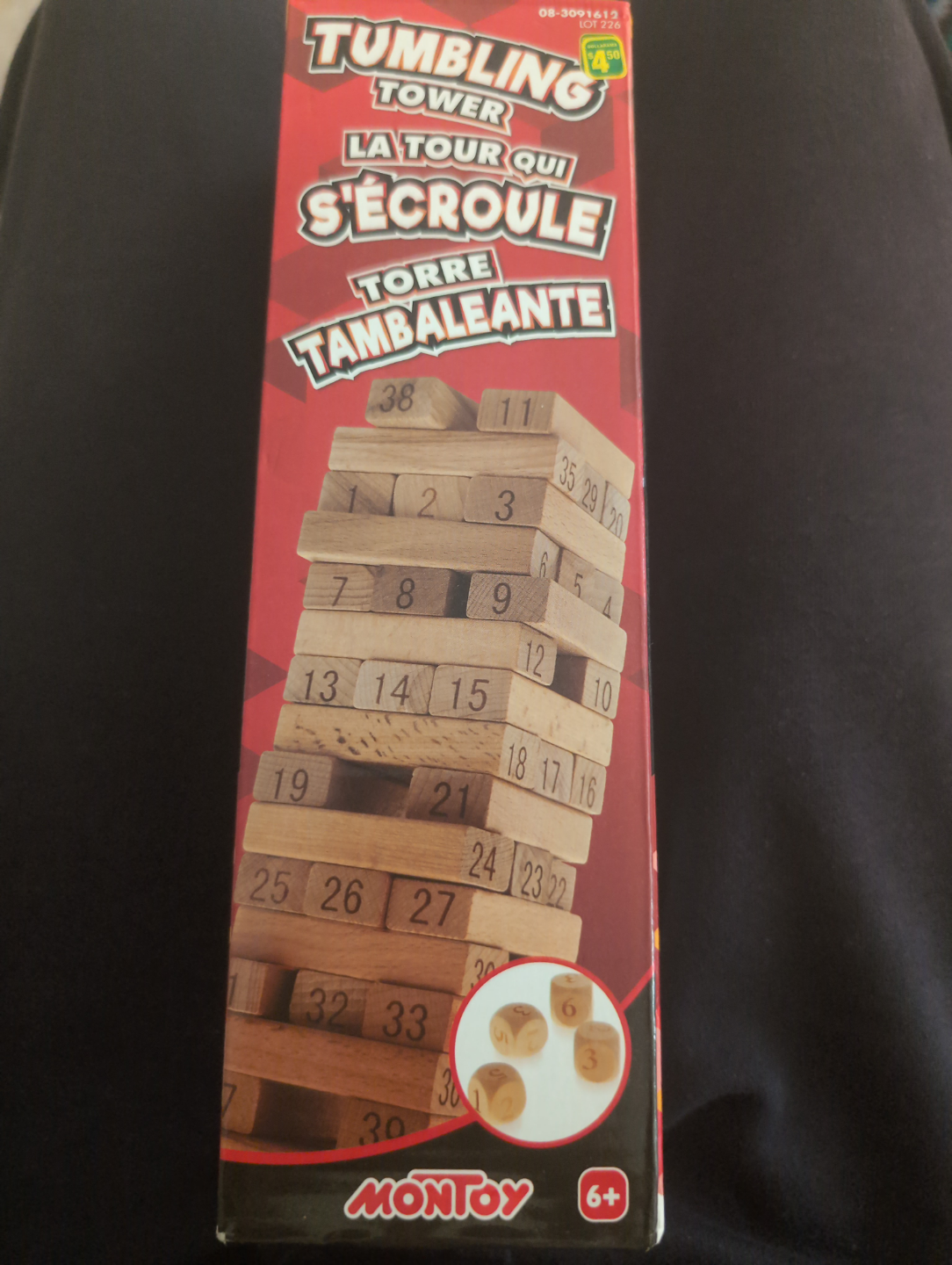 Montoy Tumbling Tower Game