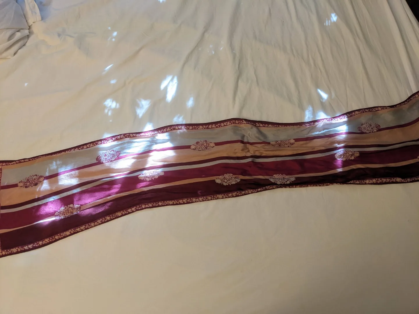 Striped Silk Scarf thumbnail