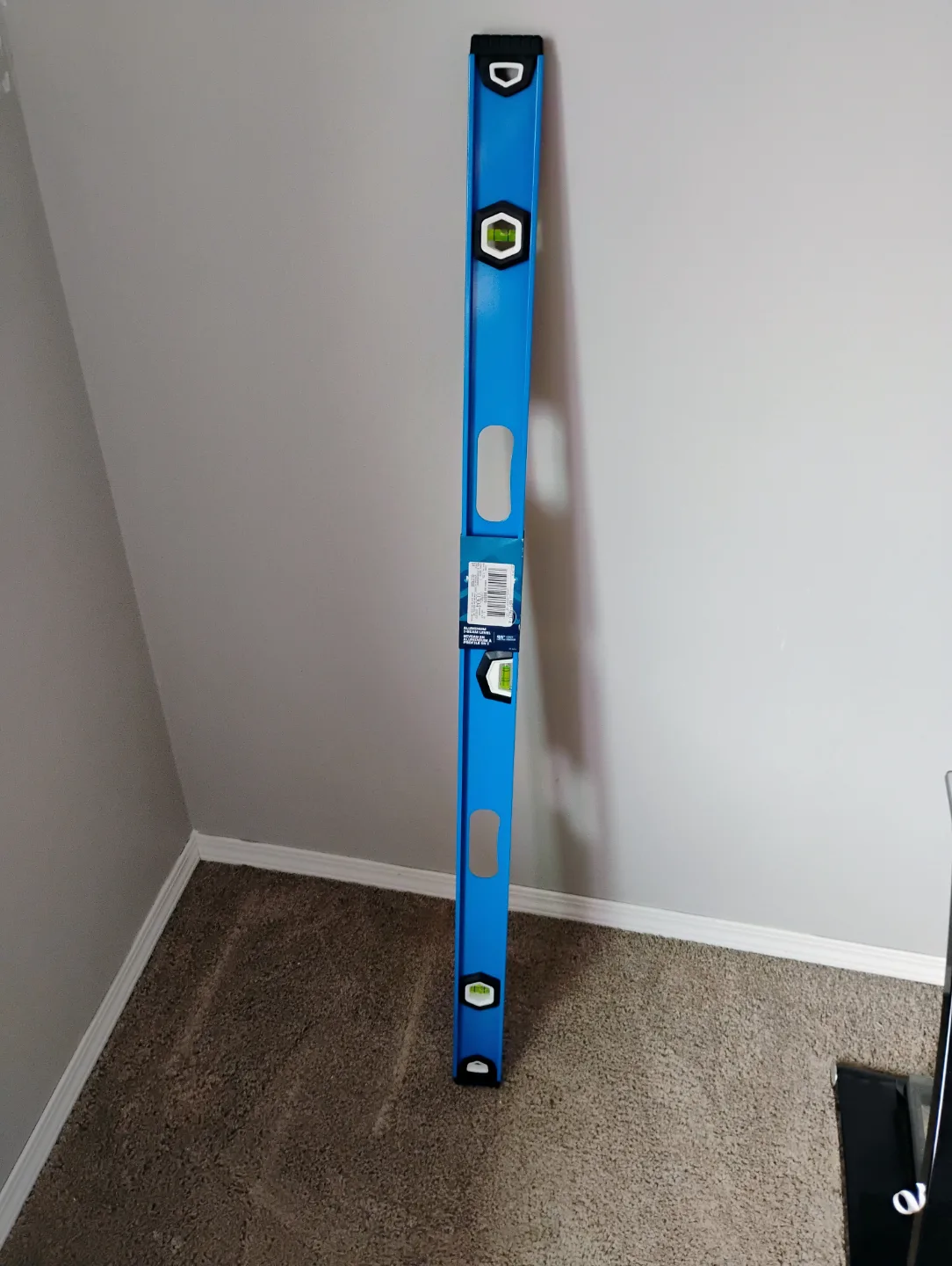 Mastercraft 48" Blue Aluminum Level image indicator(3)