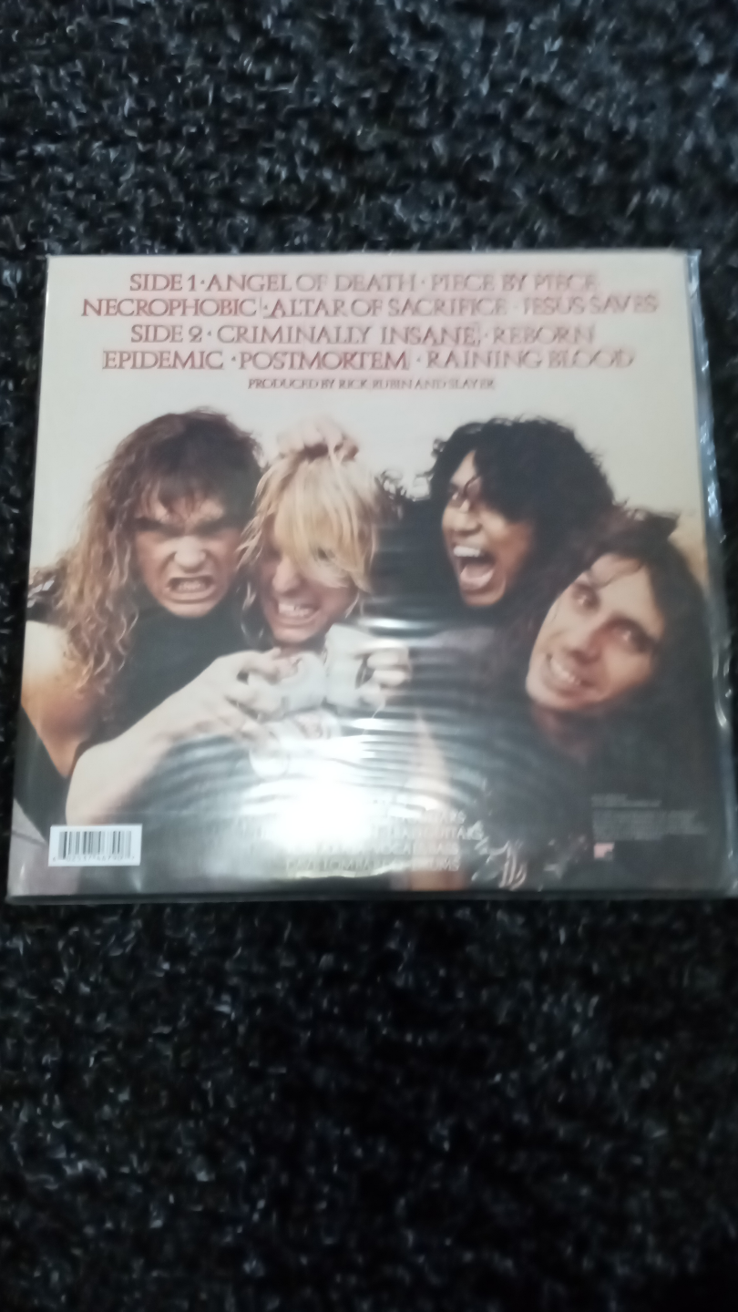 Slayer - Reign in Blood Vinyl - photo 2