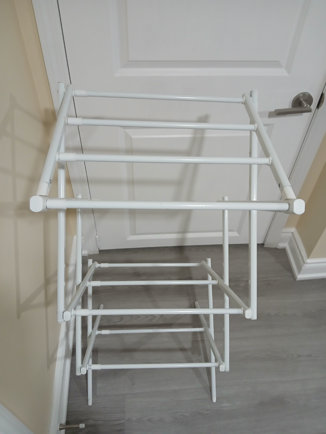 White Foldable Drying Rack - photo 4