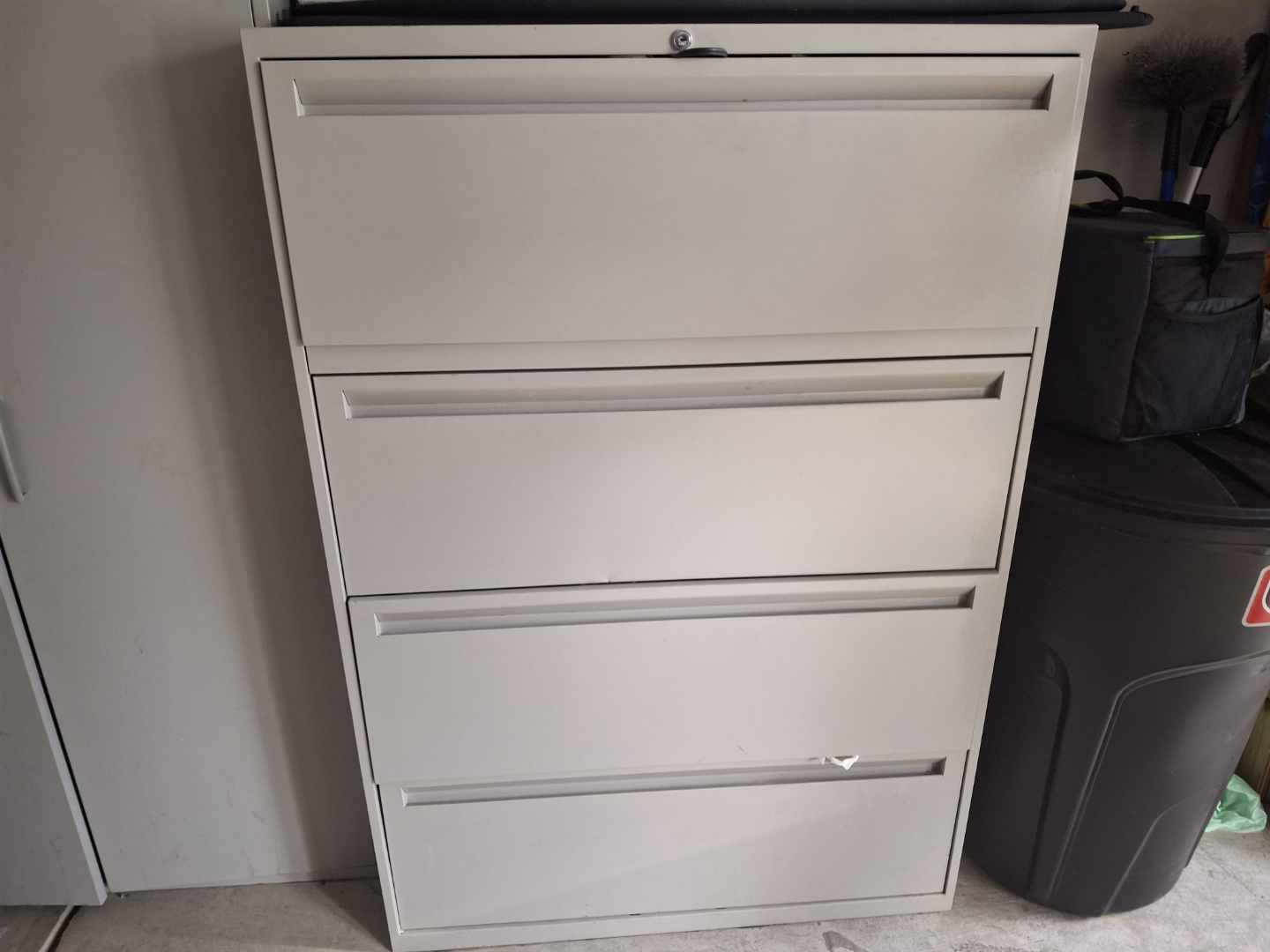 Four-Drawer Metal Filing Cabinet - photo 2