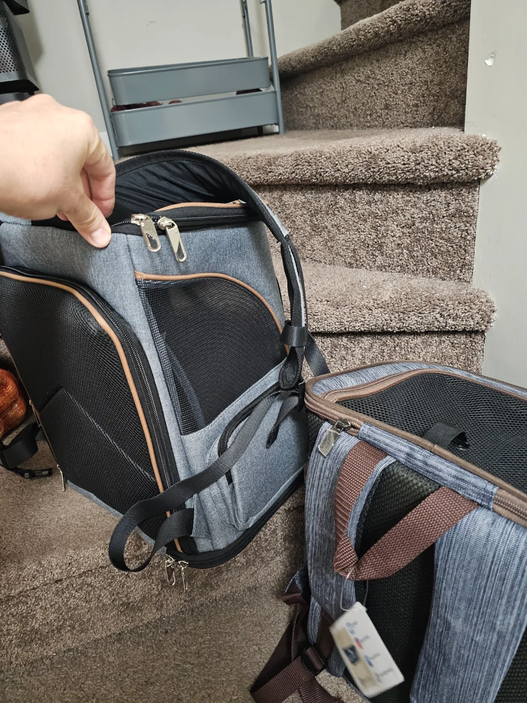 pet carrier Backpack (New never used)each $55 image indicator(3)