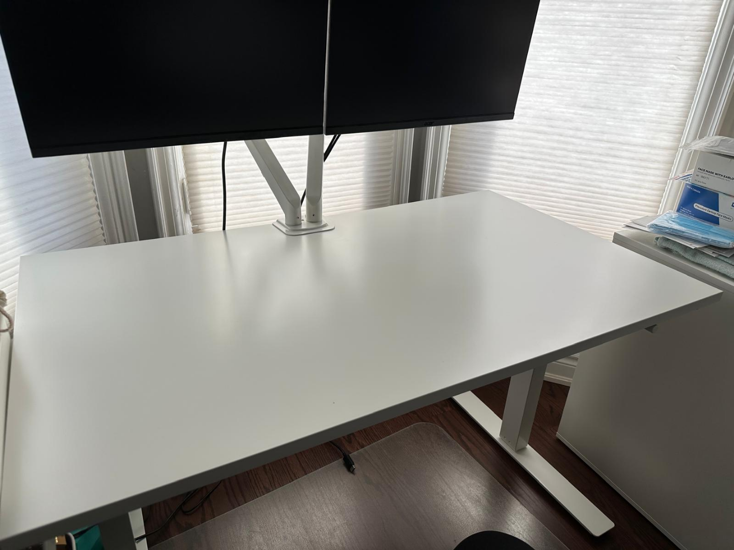 IKEA TROTTEN Electric Standing Desk White - photo 4