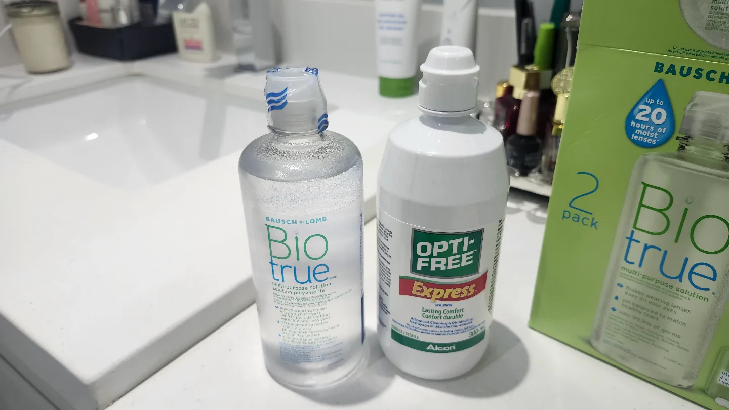 Contact Lens Solution-  Biotrue  with free opti-free solution image indicator(2)