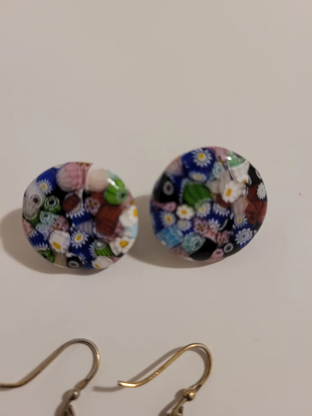 VINTAGE ANTICA MURRINA Veneziana Brooch, Earrings Set from 80's image indicator(4)