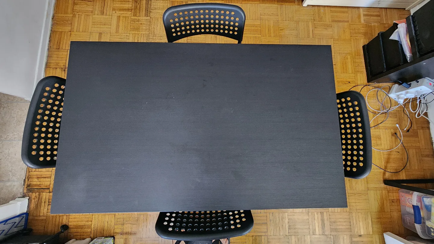Ikea Sandsberg/Adde Black Dining Table Set - 4 Chairs thumbnail
