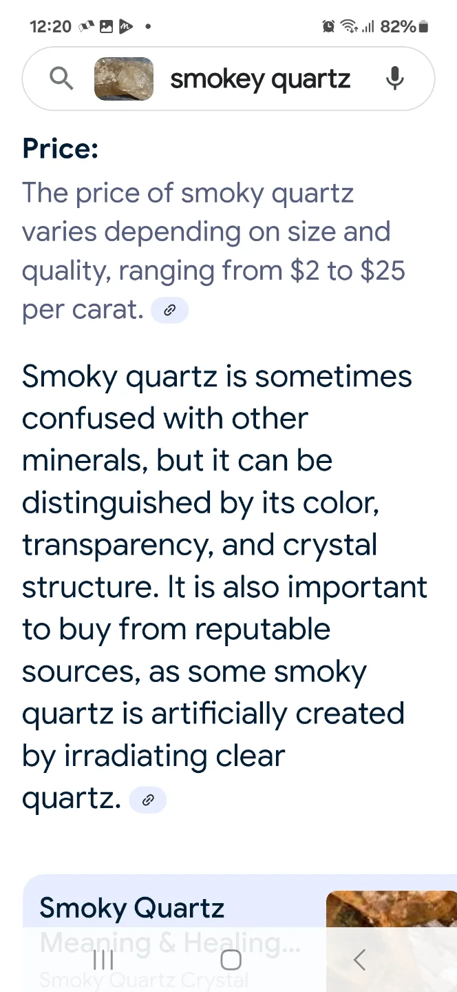 🏒Extra Large 3.5 lb Smoky Quartz Crystal Cluster image indicator(6)