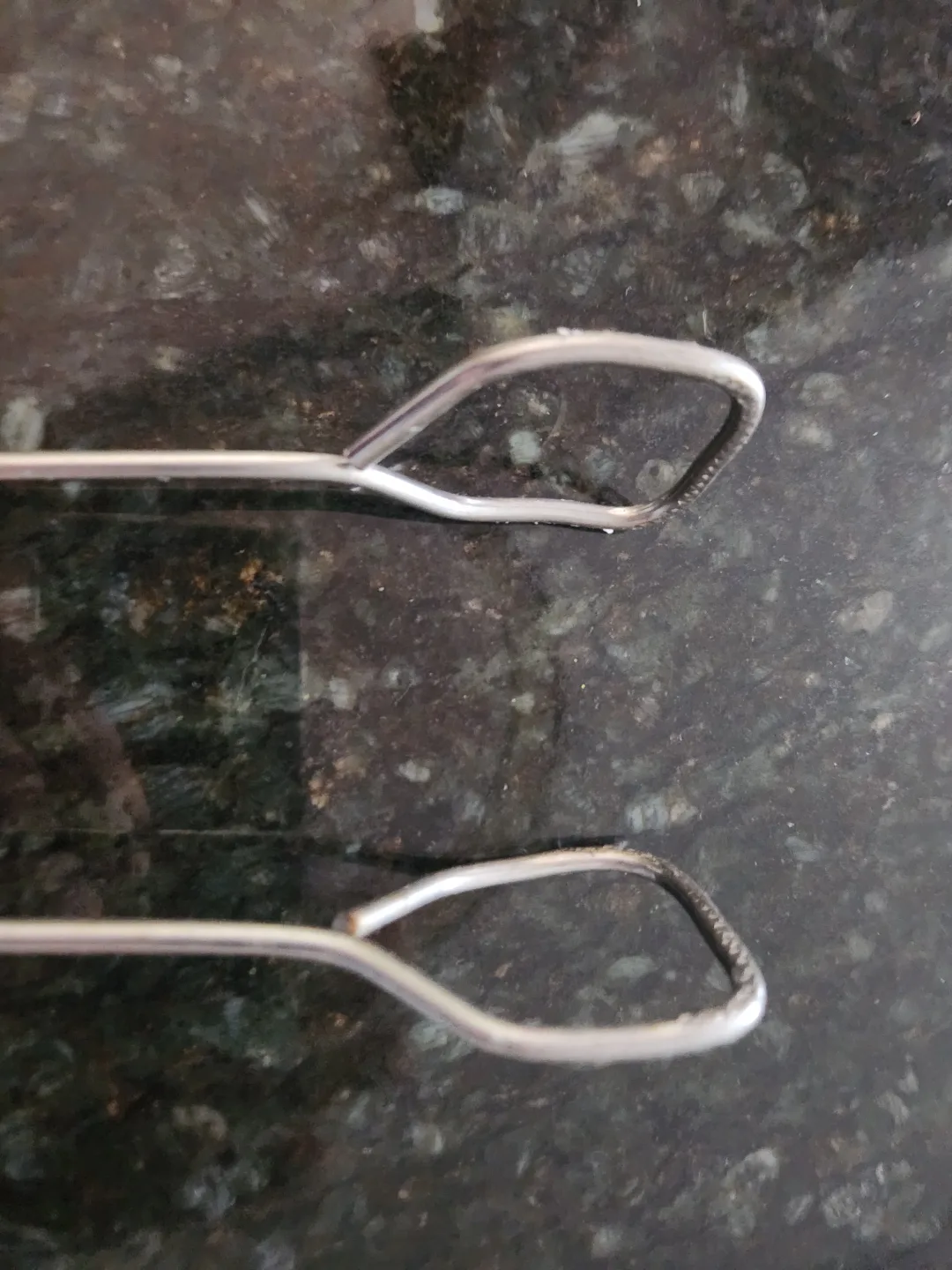 Vintage Metal Tongs with Wooden Handles #freecycle image indicator(2)