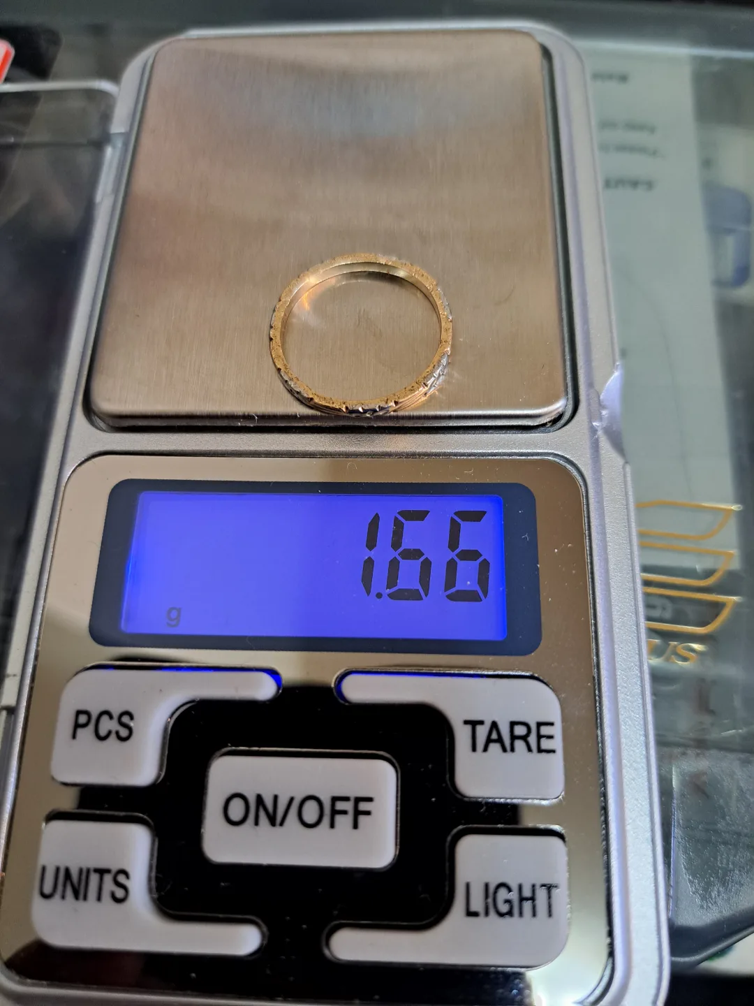 14K Gold Band Ring image indicator(6)