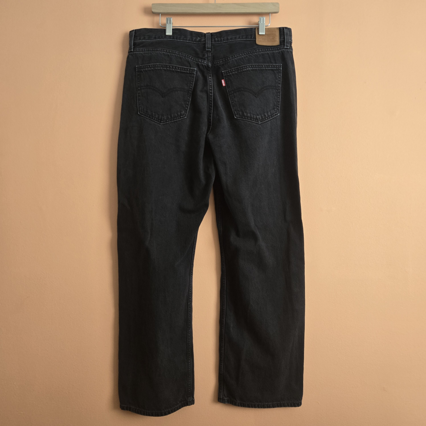 Levi's Loose Straight Black Jeans Size 32 - photo 2