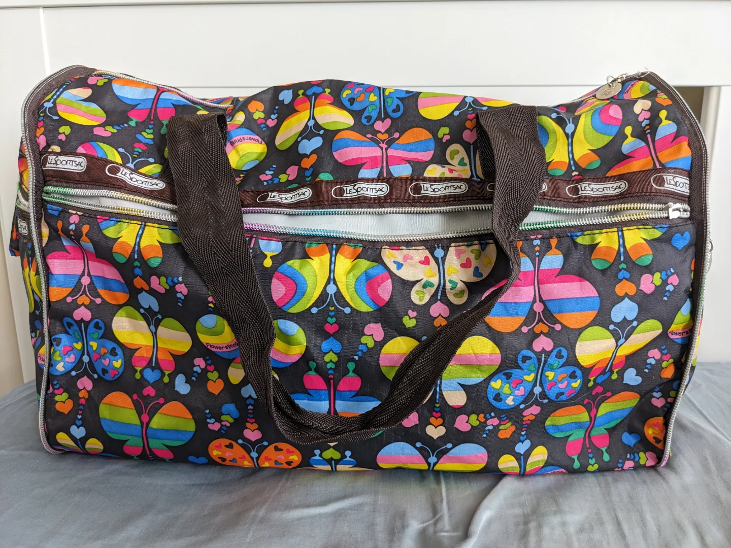 LeSportsac Butterfly Weekender Bag image indicator(3)