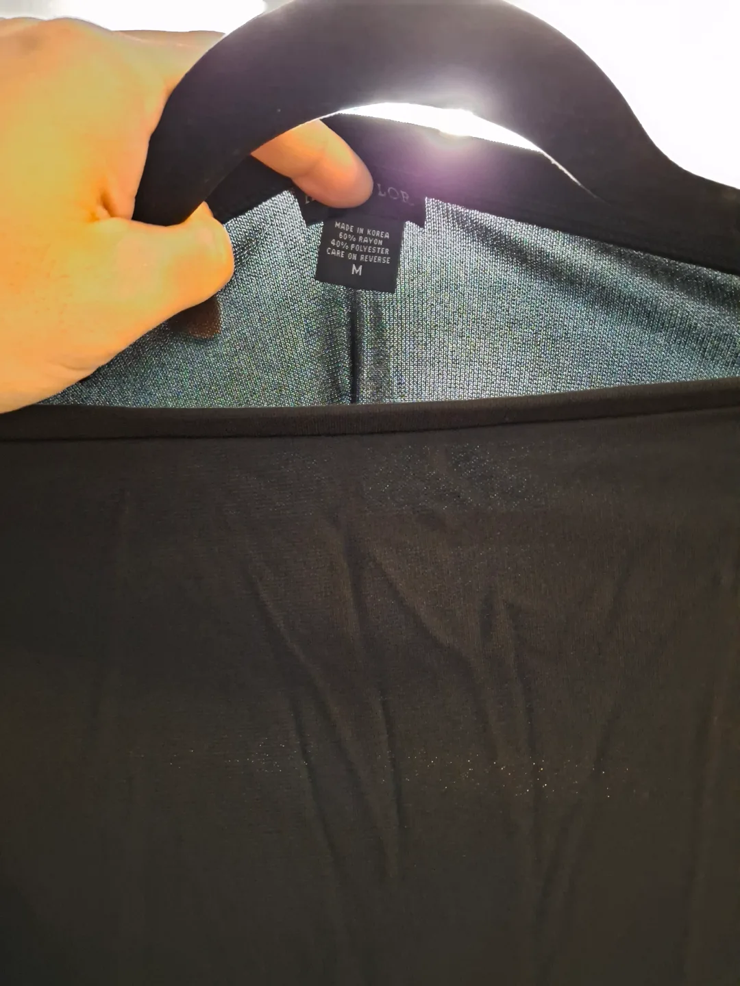 Women's M Long Black Skirt image indicator(2)